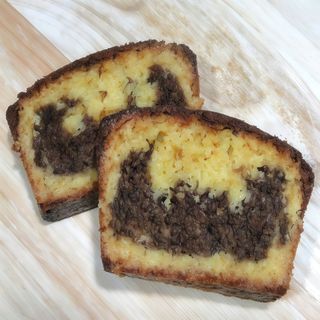 Bizcocho Marmolado Sin Azúcar (3 A 4 Raciones)