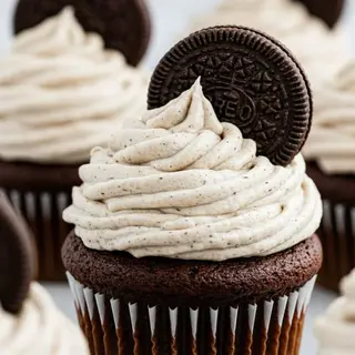 Cupcake de Mousse Oreo