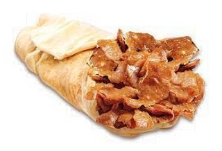 Bocadillo Dürüm Kebab Solo Carne