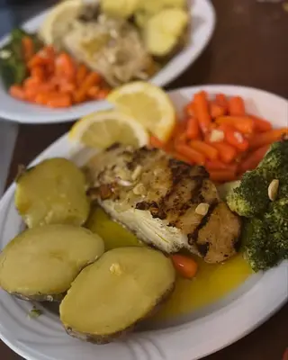 Bacalhau Assado com Azeite e Alho