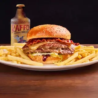 Blu Smash Burger + Raffo Grezza