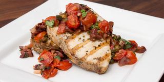 Trancio di pesce spada alla siciliana