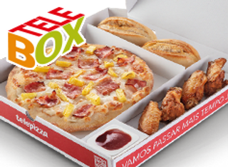 1 Entrada, 1 pizza individual, e 1 complemento á escolha.