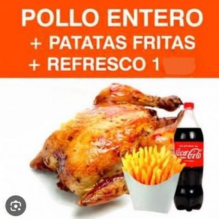 Combo pollo asado 