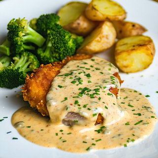 Plat Escalope Panée