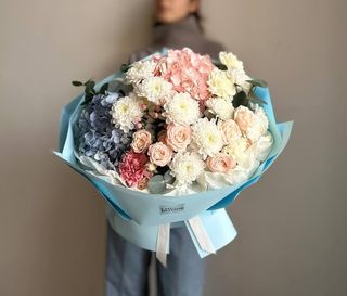 Голубой микс евро