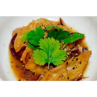  Gyozas de vieira poelé