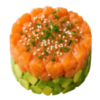  TARTARE   SAUMON AVOCAT MANGUE