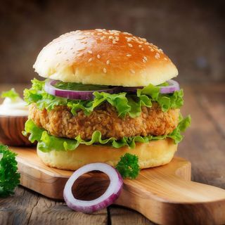 Hamburguesa de pollo