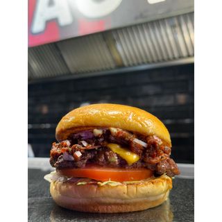 SPICY BACON CHEESEBURGER SLIDER 200 gr