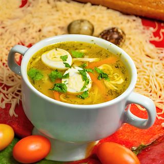 Суп-лапша домашняя