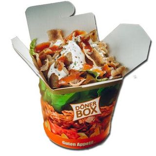 Box Kebab con Arroz (Grande)