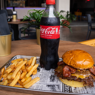 Menú burger individual 