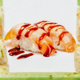 134. Nigiri sake scottato - 2 pezzi