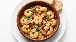 Tapa De Gambas Al Ajillo