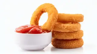 Beignets D'oignons Frits