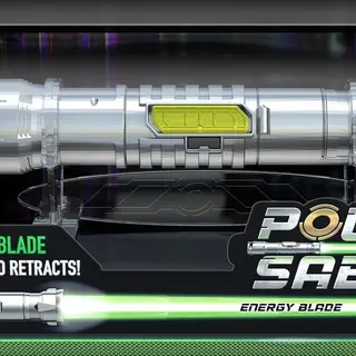 Sabie extensibila electronica Power Saber, Verde [4188427]
