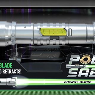 Sabie extensibila electronica Power Saber, Verde [4188427]