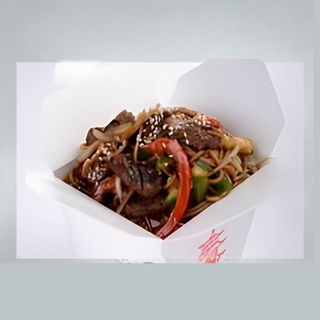 Wok с говядиной