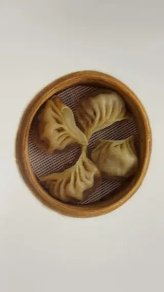 29. Ravioli di carne al vapore - 4 pezzi