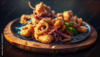 Platou Fritto Misto cu fructe de mare