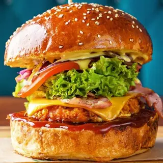 Chrispy BBQ Burger