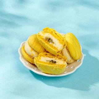 Лимонно-м'ятний макарон