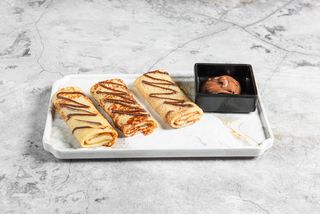 Блины с нутеллой