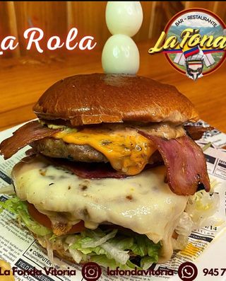 Hamburguesa La Rola