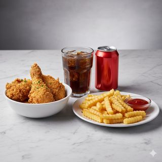 Pollo Crujiente Para 2 (6 Uds.)