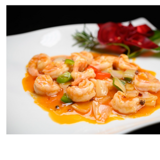 46. Gamberi in salsa curry