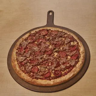 Triple Meat Suya Extra Large Pizza