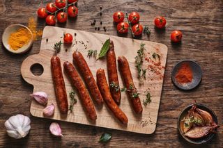 Brochettes merguez sur feu de Bois 