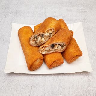 Krokiety z pieczarkami i mozzarellą