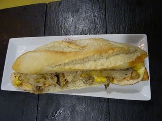Bocadillo de Pollo con Curry