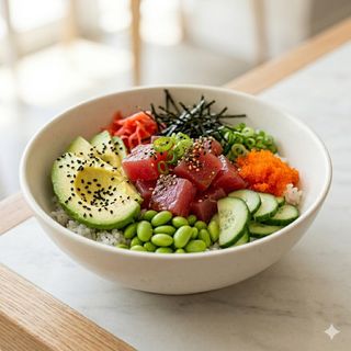 Wok De Poke Atún