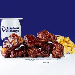 8 BBQ Wings Meal