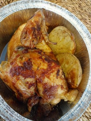 1/4 Pollo A L'ast (pechuga o muslo)