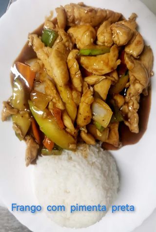 25.Frango Pimenta Preta（黑椒鸡肉）