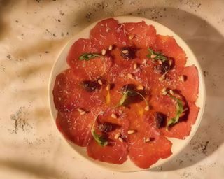 Carpaccio de ternera