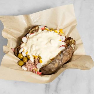 Papas Asadas Completa