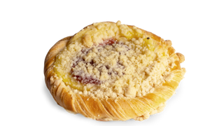 Drożdżówka truskawkowa (bez dodatku cukru)