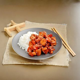 Курица в кисло-сладком соусе. (300 гр)