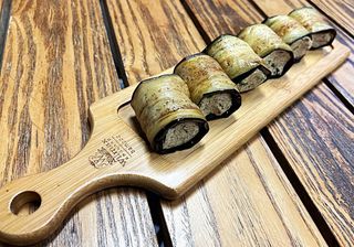 Eggplant with walnuts