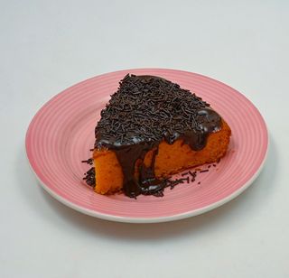 Queque De Zanahoria Con Chocolate