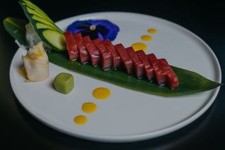 Sashimi de atún 