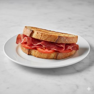 Bocadillo Serrano Y Tomate