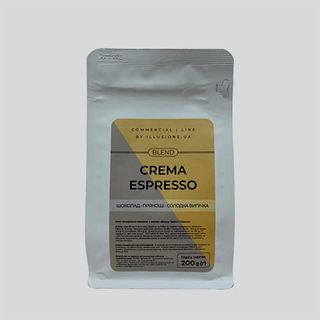 Кава illusion Crema Espresso Blend (200г)