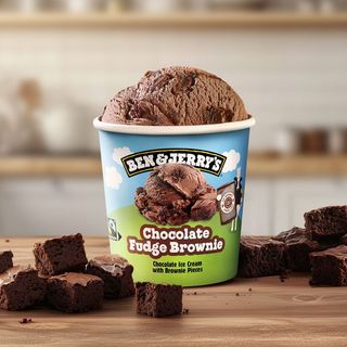 Gelado - B&J Chocolate Fudge Brownie