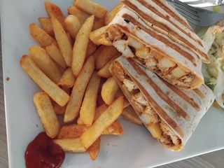 Menú tacos de pollo